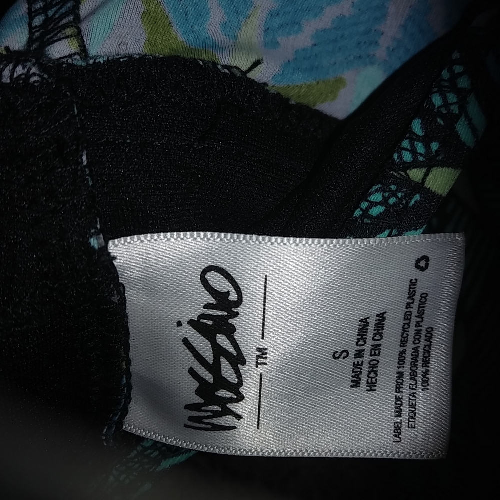 Mossimo S/M Turquoise Aqua Tankini Swim - Picture 8 of 11